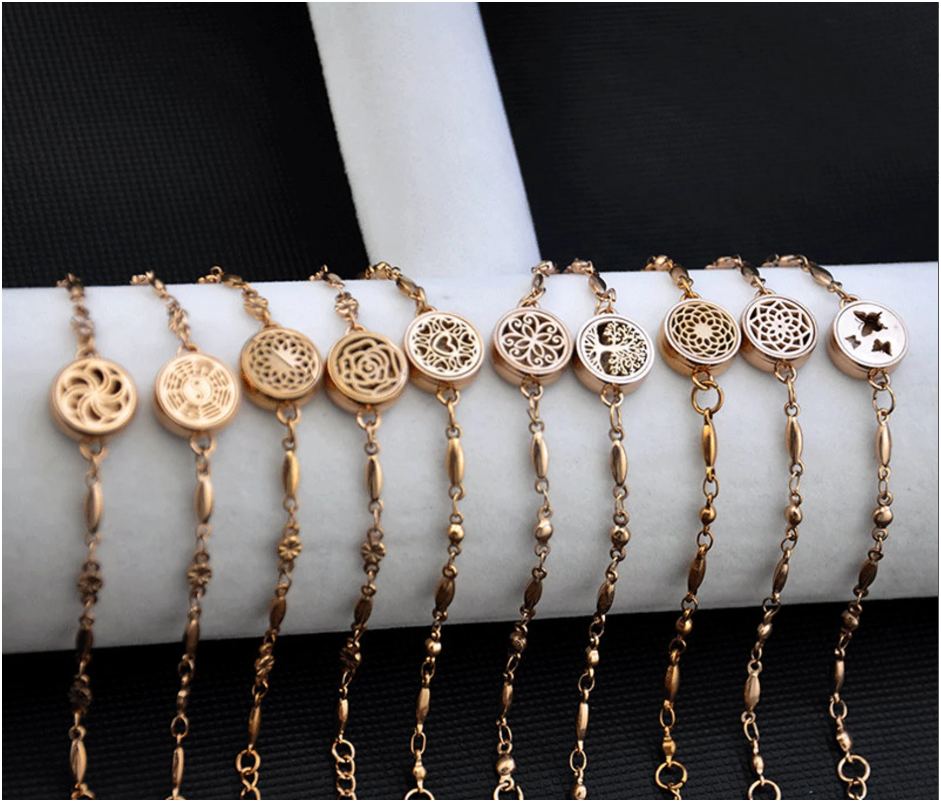 Aromatherapy Diffuser Necklace – Essential Oil Wellness Jewelry